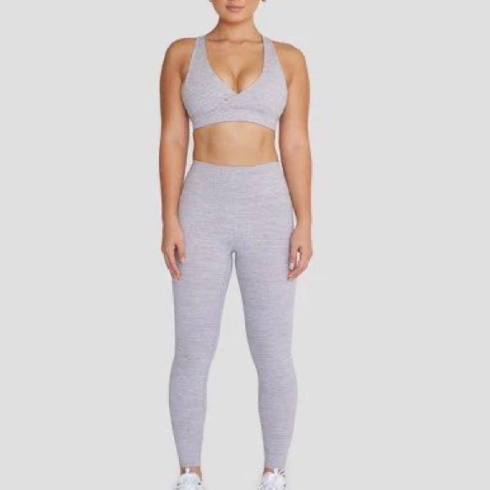 Crop Shop Boutique Gray Set